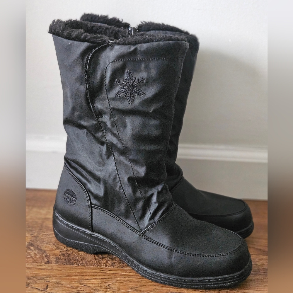 Totes Fur Lined Boots, Women's Size 7